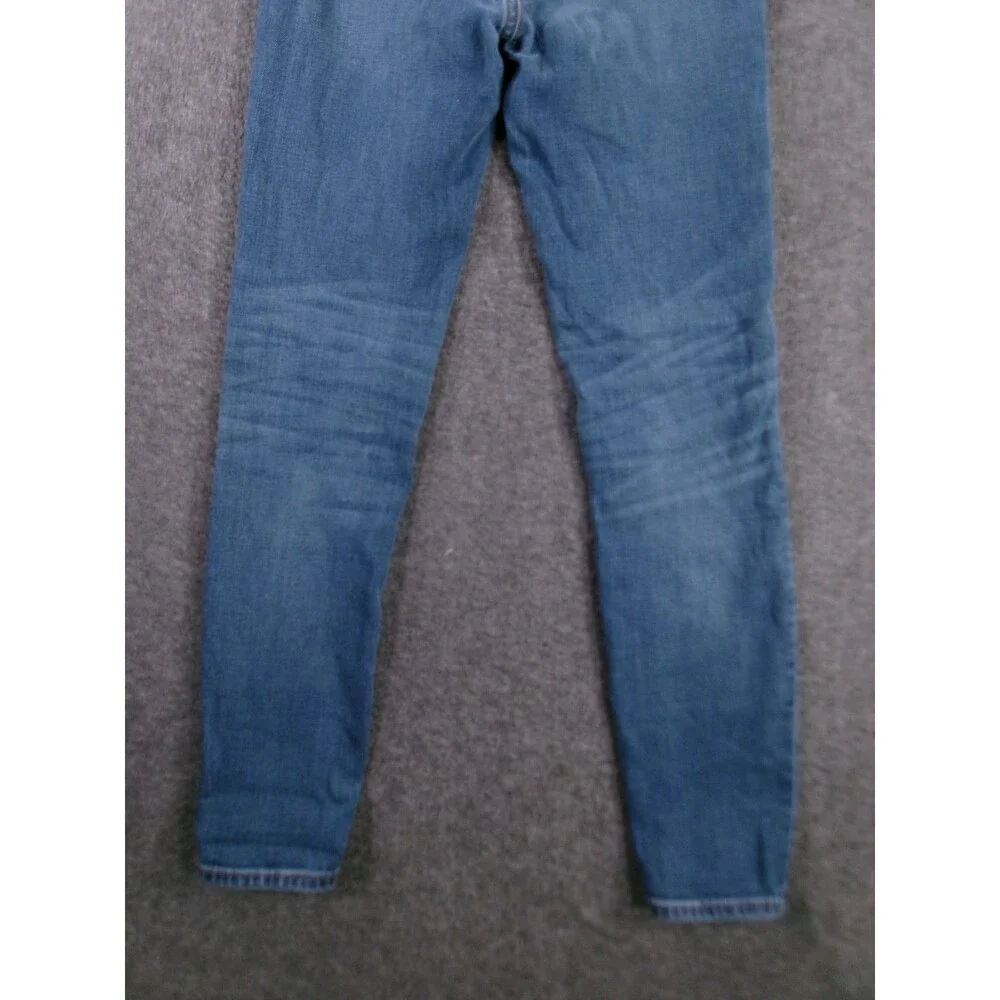 J Crew Jeans Womens 26 Blue Mercantile Mid Rise Straight Medium Wash Casual
